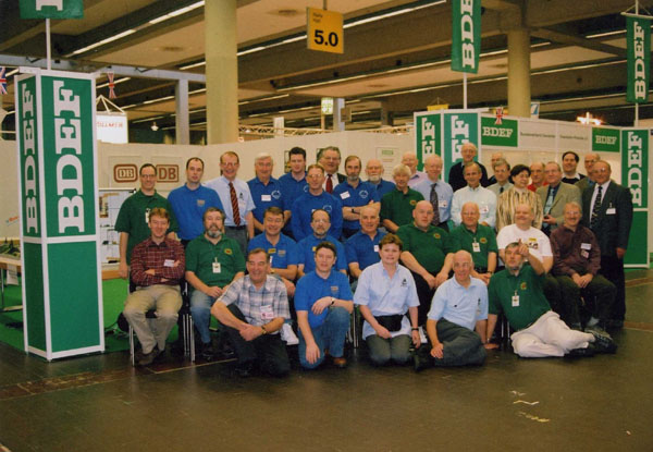 group photo at the show